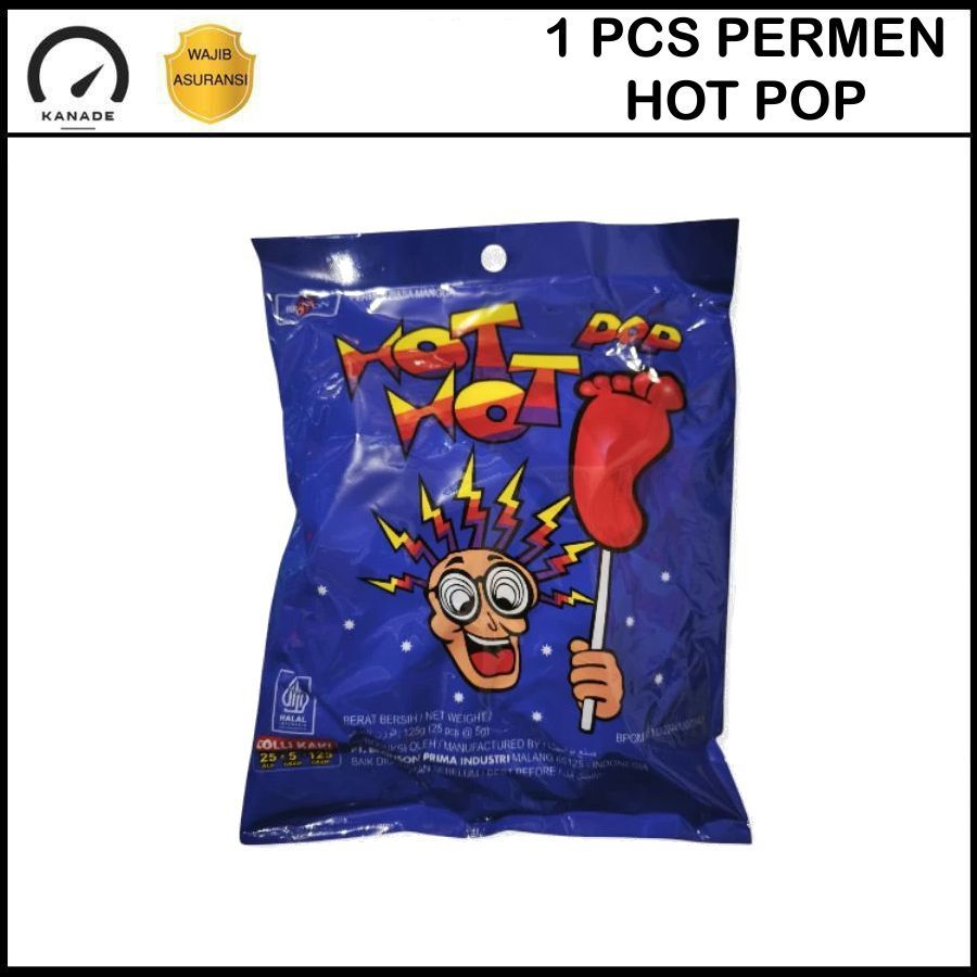 

HOT HOT POP Permen Kaki 1 pcs Hothot Pop Permen kaki Candy Snack Cemilan Anak Murah