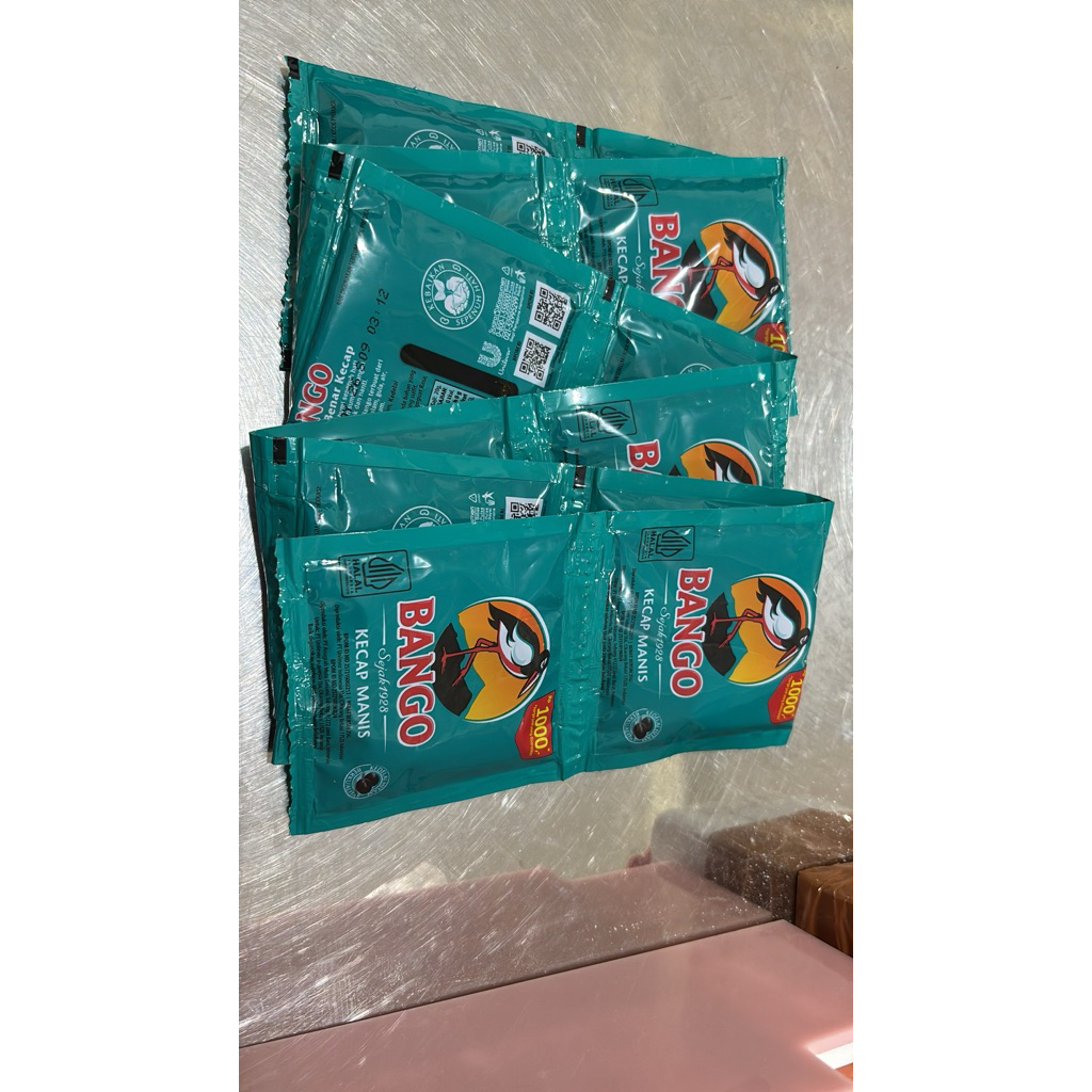 

Renceng Kecap Bango Sachet 20ml / Bango 1000