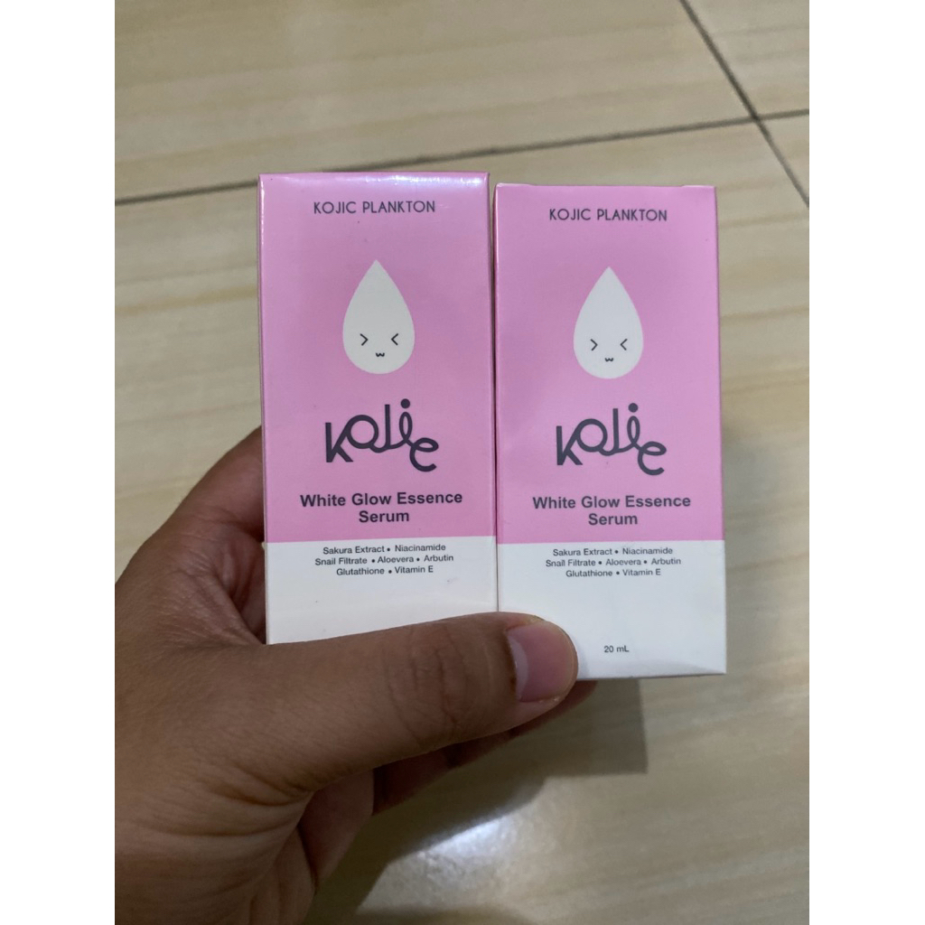 Kojie white glow essence serum by Kojic plankton