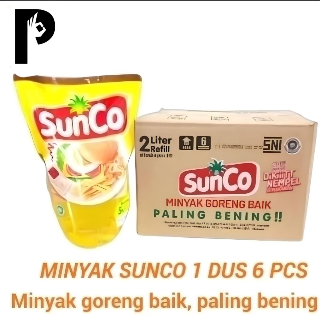 

Minyak Goreng Sunco 2 Liter - 1 Dus Isi 6