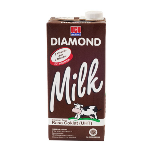 

Diamond Full Cream Milk Susu UHT Coklat 1 L [1000 ml]