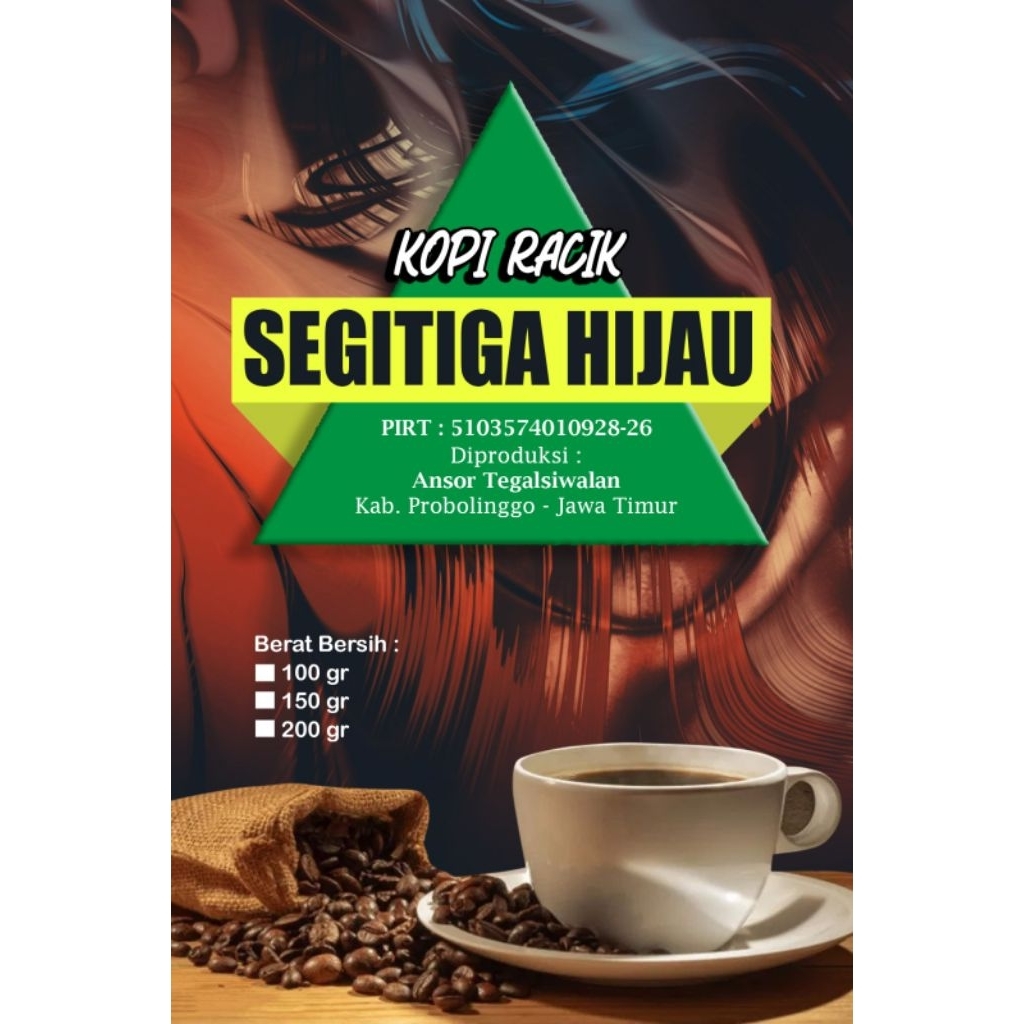 

KOPI RACIK SEGITIGA HIJAU