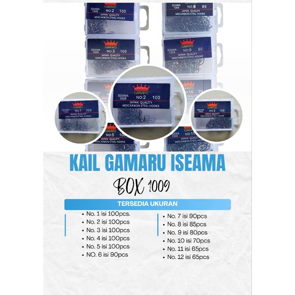 KAIL GAMARU ISEAMA 1009 JAPAN QUALITY