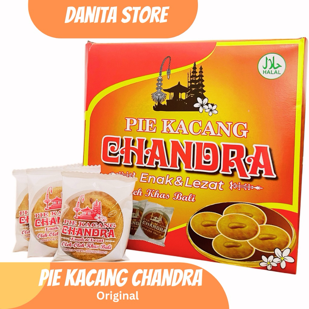 

(4) Pie Kacang Chandra isi 50Pcs
