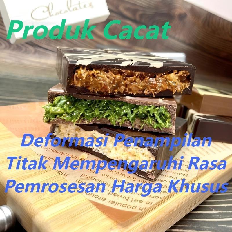 

【Produk Cacat】【HALAL】Penawaran spesial Dubai Netflix Chocolate Melted Defect, Produk Cacat 60g Penawaran Khusus, Tiga Rasa