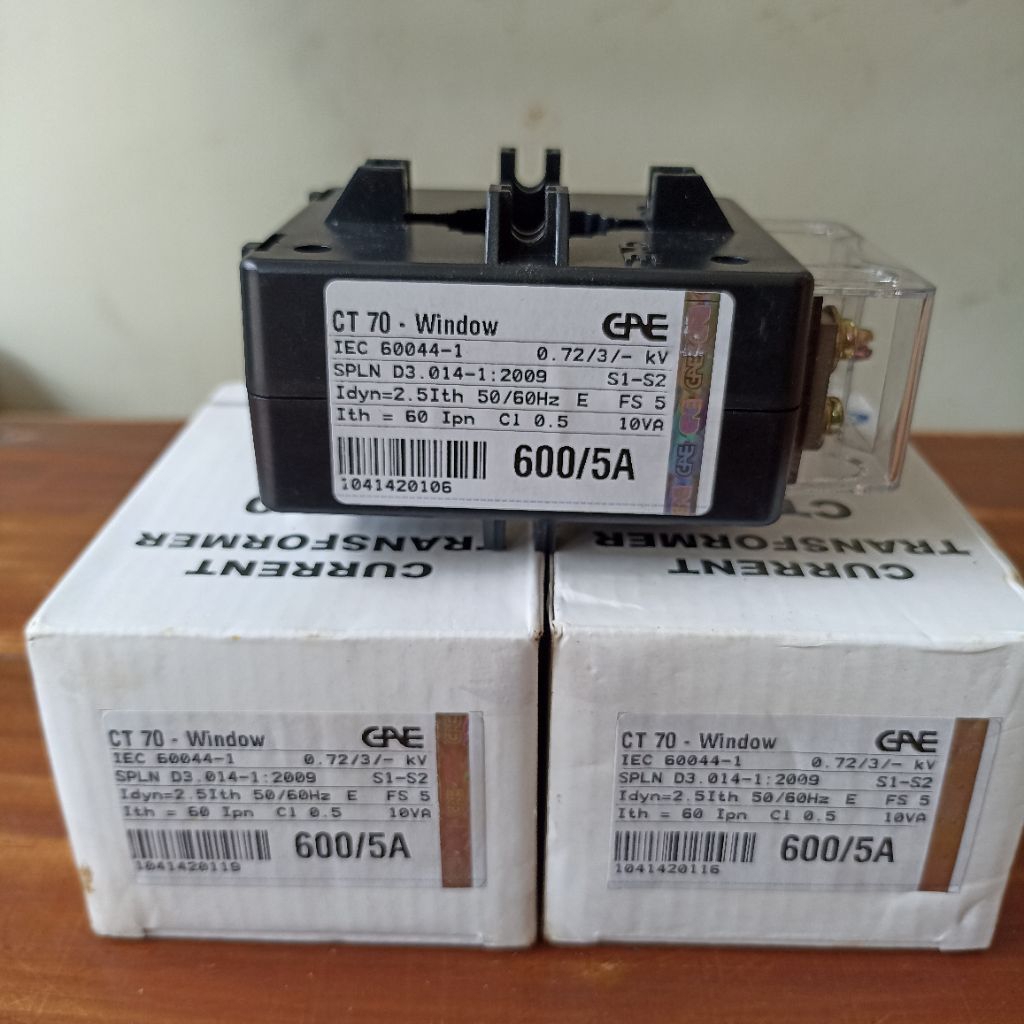 CT GAE CT-70 600/5A Original