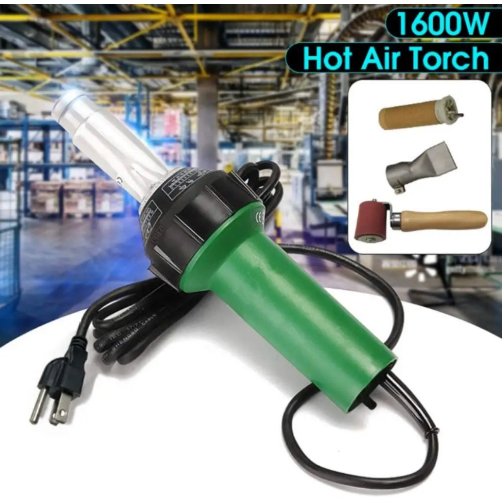 Hot Air Torch Plastic Welding Gun Welder 220V 1600W