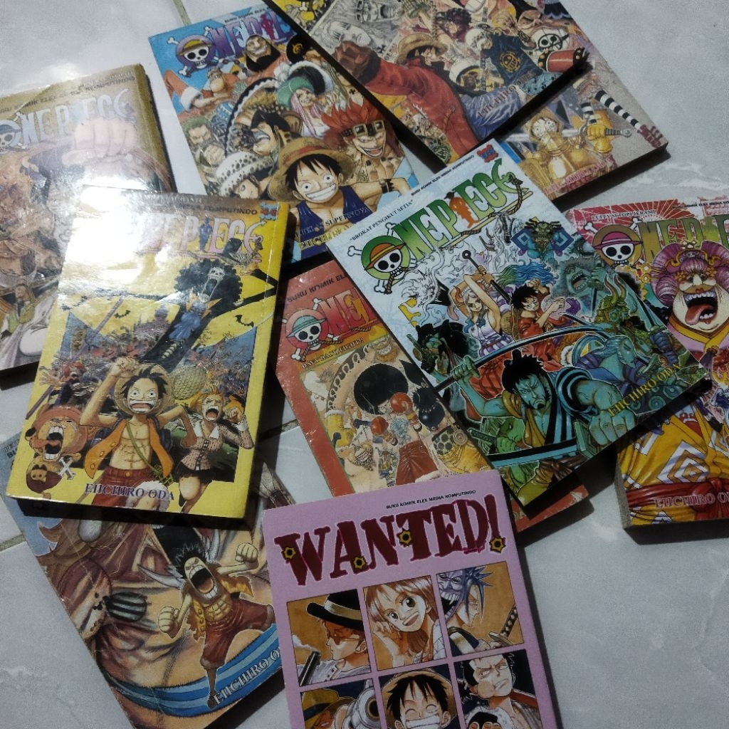 Komik/Manga One Piece Kolpri/Preloved/Bekas [Original]