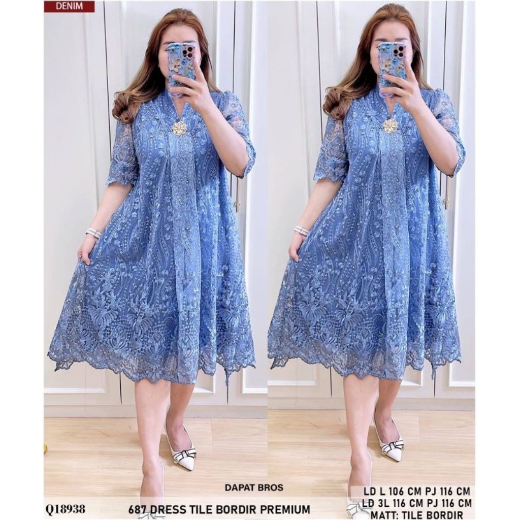 DRES TILE BORDIR PREMIUM