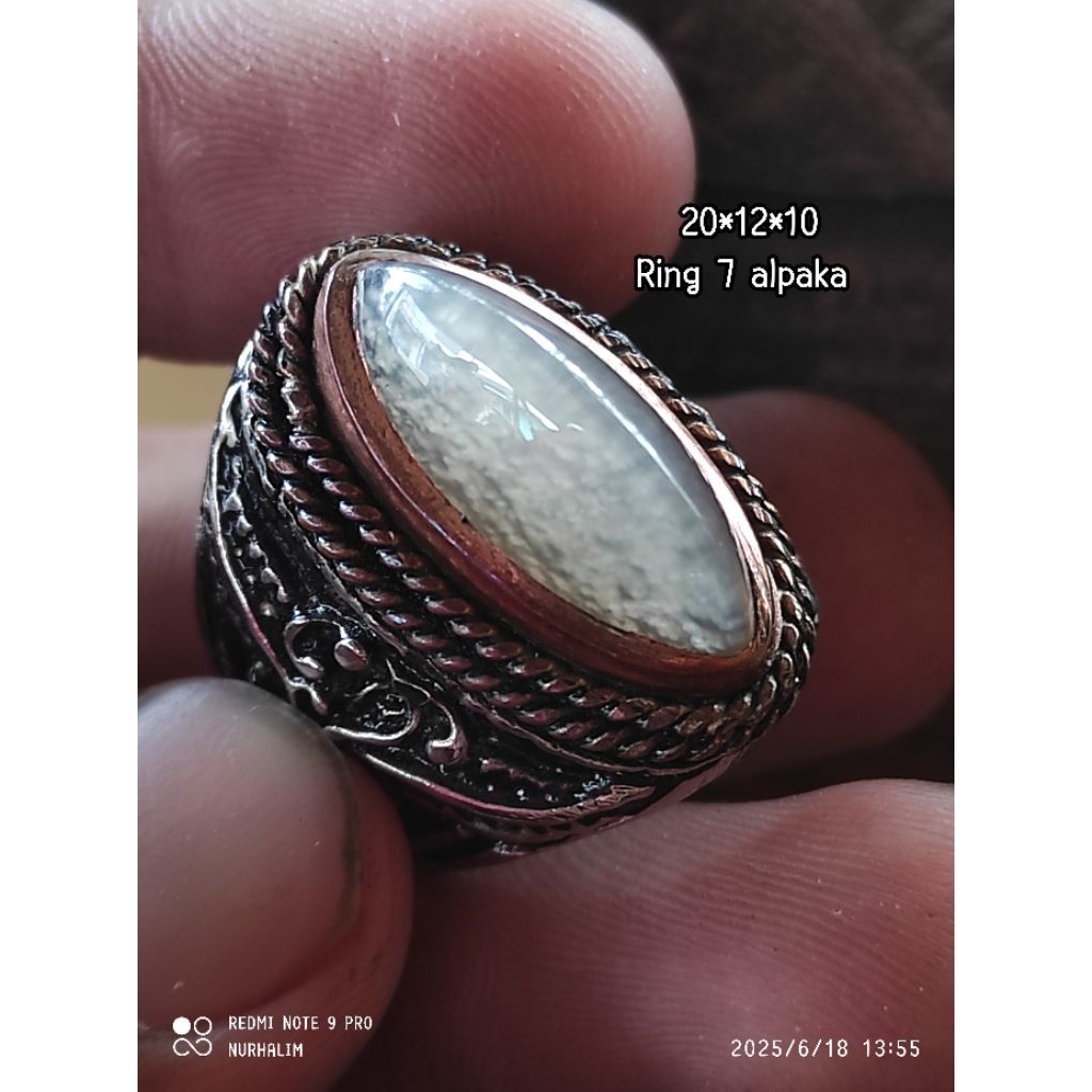 Batu Akik Pandan Semu Lumut