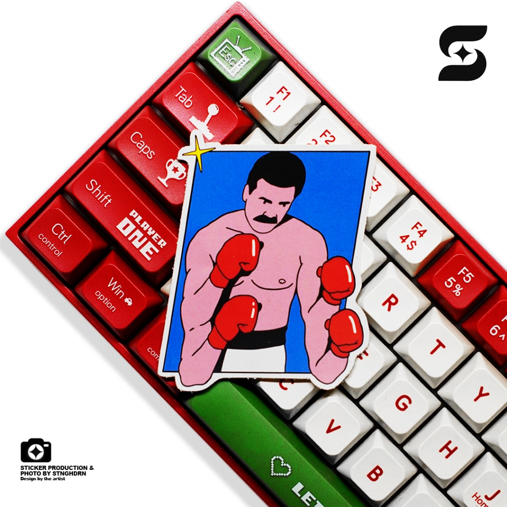 

STICKER MUSTACHE MACTH DESIGN