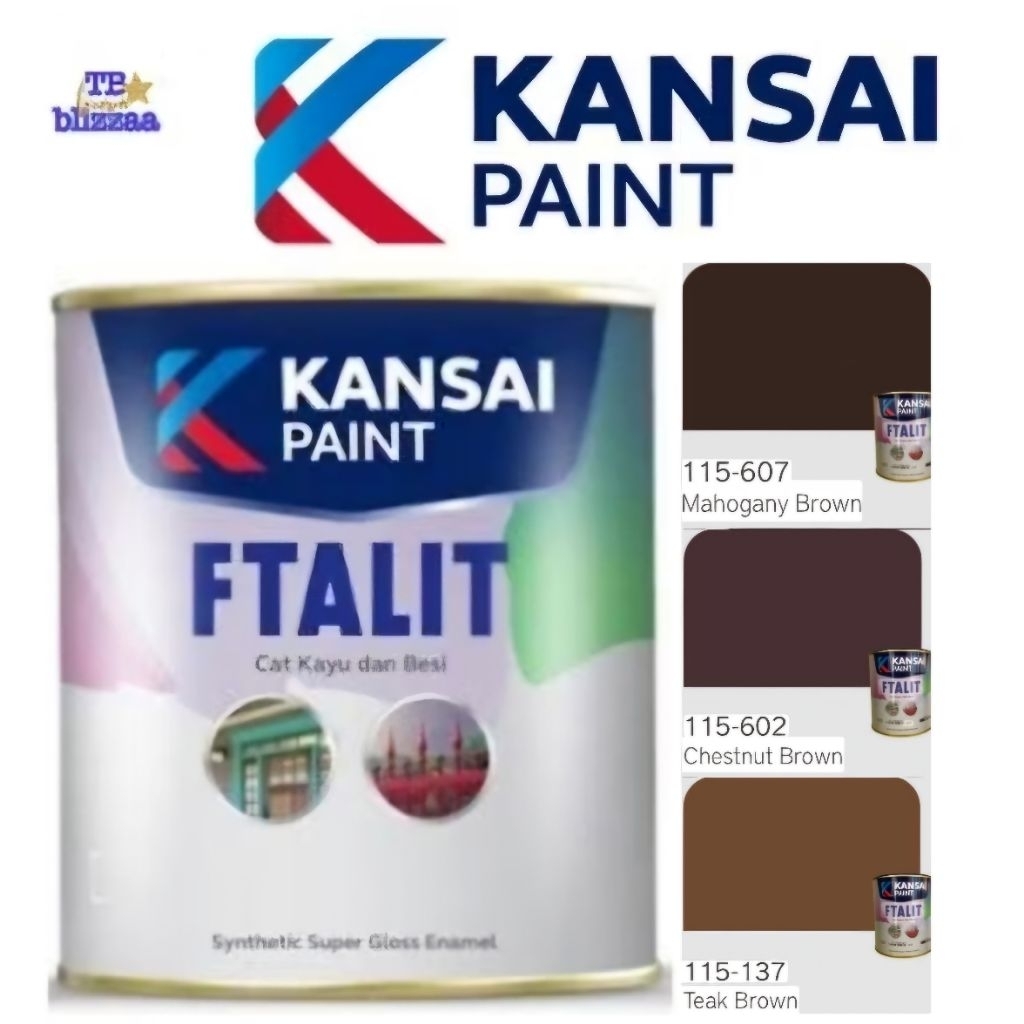 Ftalit 607 Mahogany Brown 602 Chestnut Brown 137 Teak Brown Ftalit Mahogany Brown 607 Ftalit 1kg