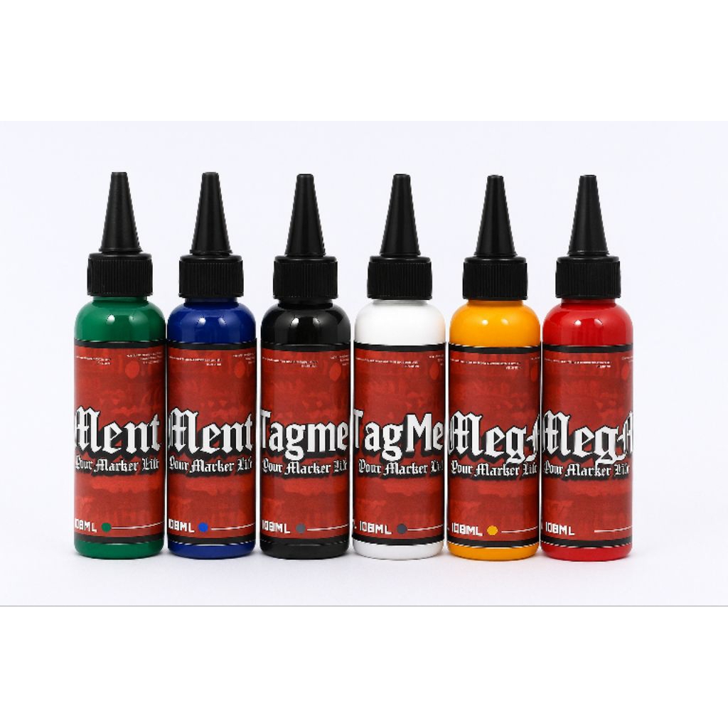 

Tagment Premium Colour 100ml Tinta Mop Marker Permanent Color Tinta Karung Tinta Spidol Tinta Graffiti Bombing