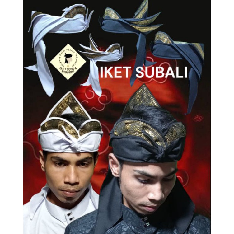 KODE K16I Iket Subali Totopong Iket Silat Blangkon Sunda Jawa Udeng Subali Sunda Bali