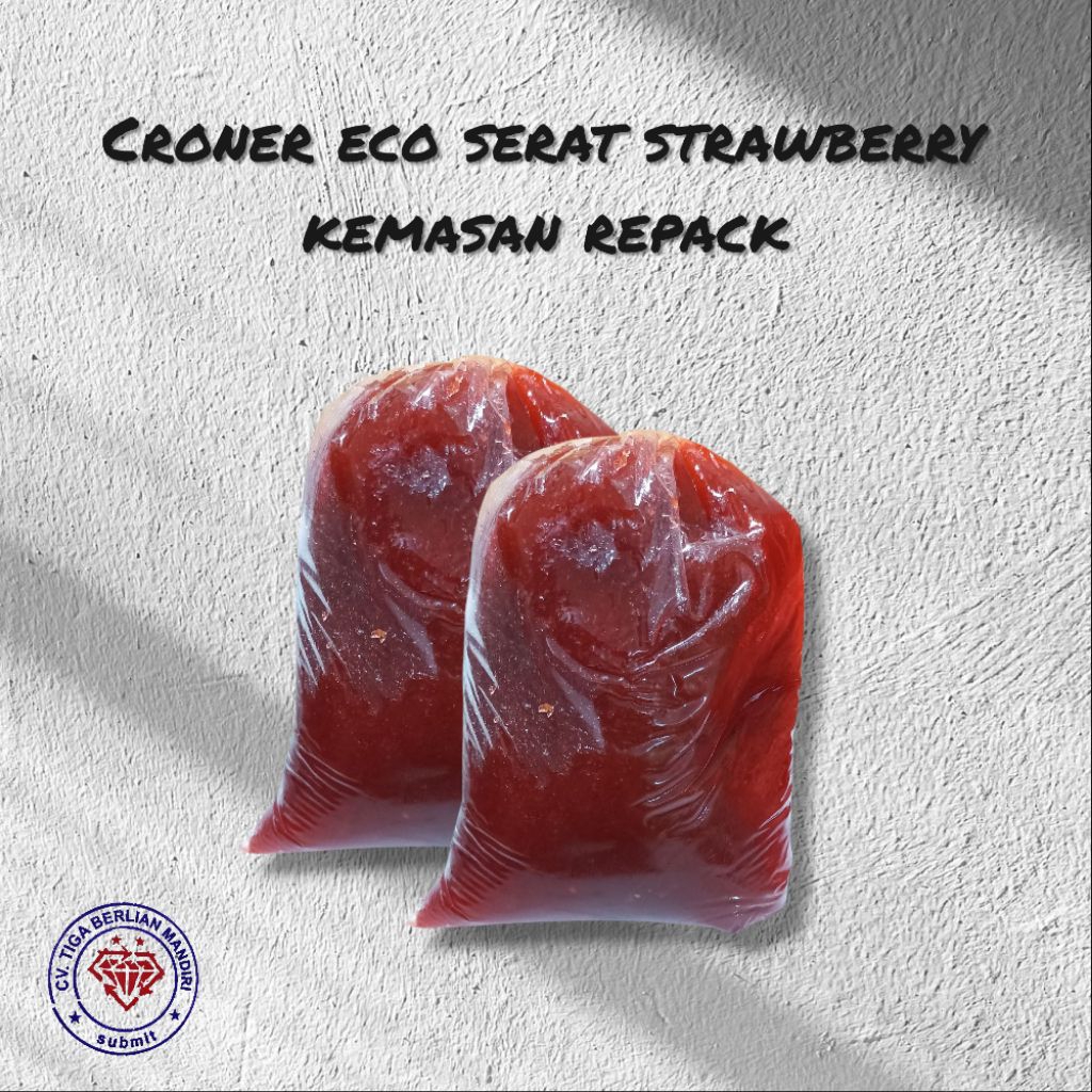

CRONER ECO SERAT STRAWBERRY DAN NANAS 500G KEMASAN REPACK (Plastik)