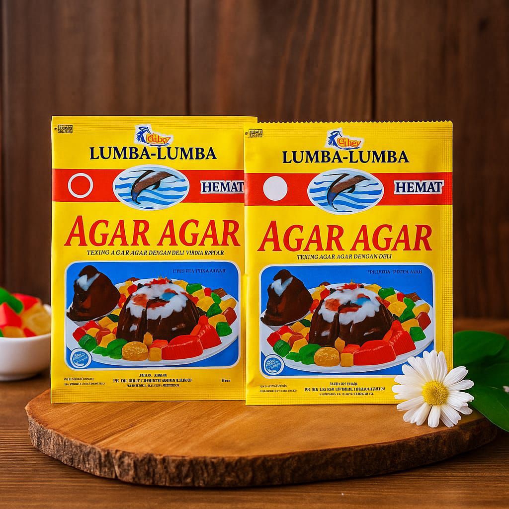 

Lumba-Lumba Agar-Agar Powder / Agar-Agar Lumba-Lumba Sachet 6gr