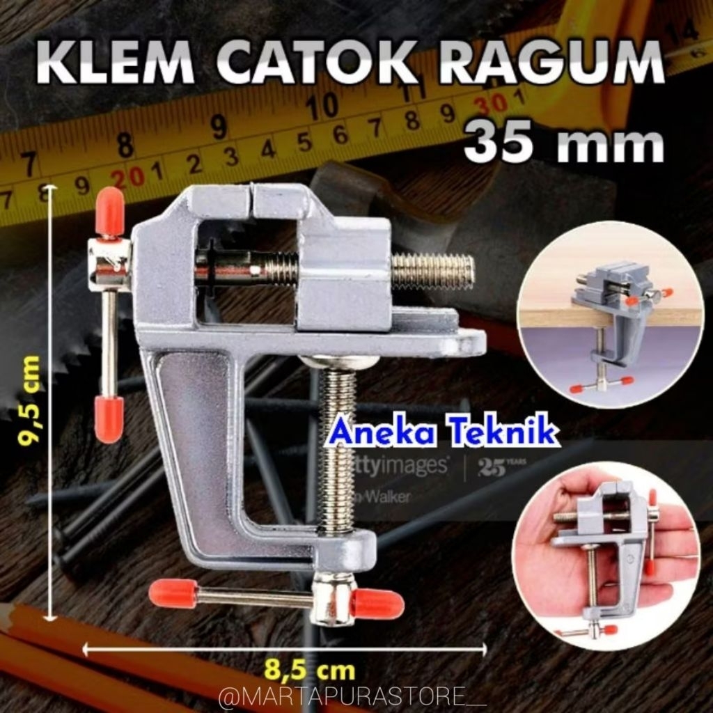 KLEM CATOK RAGUM/CATOK MEJA/TABLE VICE