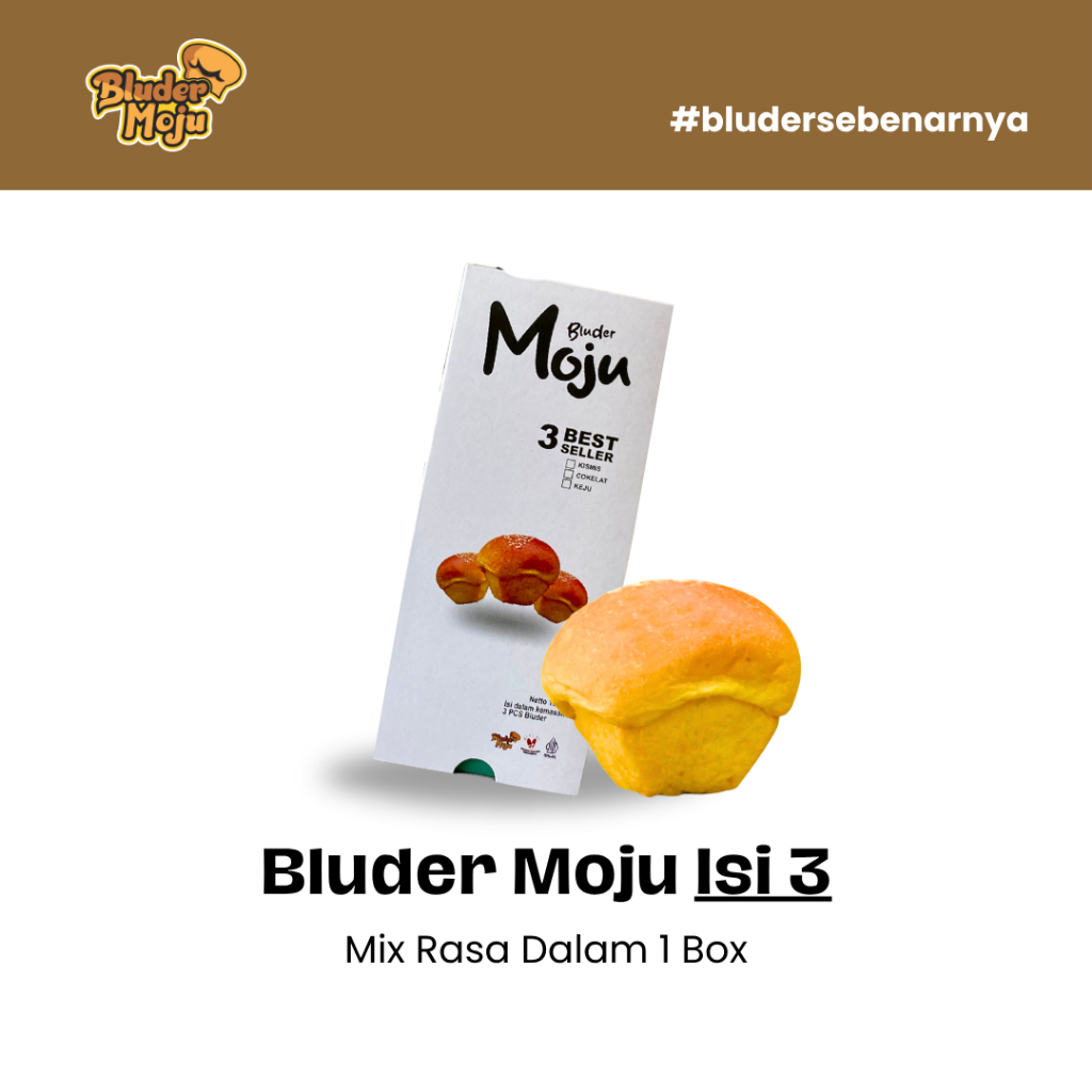 

Bluder Moju Asli Madiun isi 3 TERMURAH di Madiun
