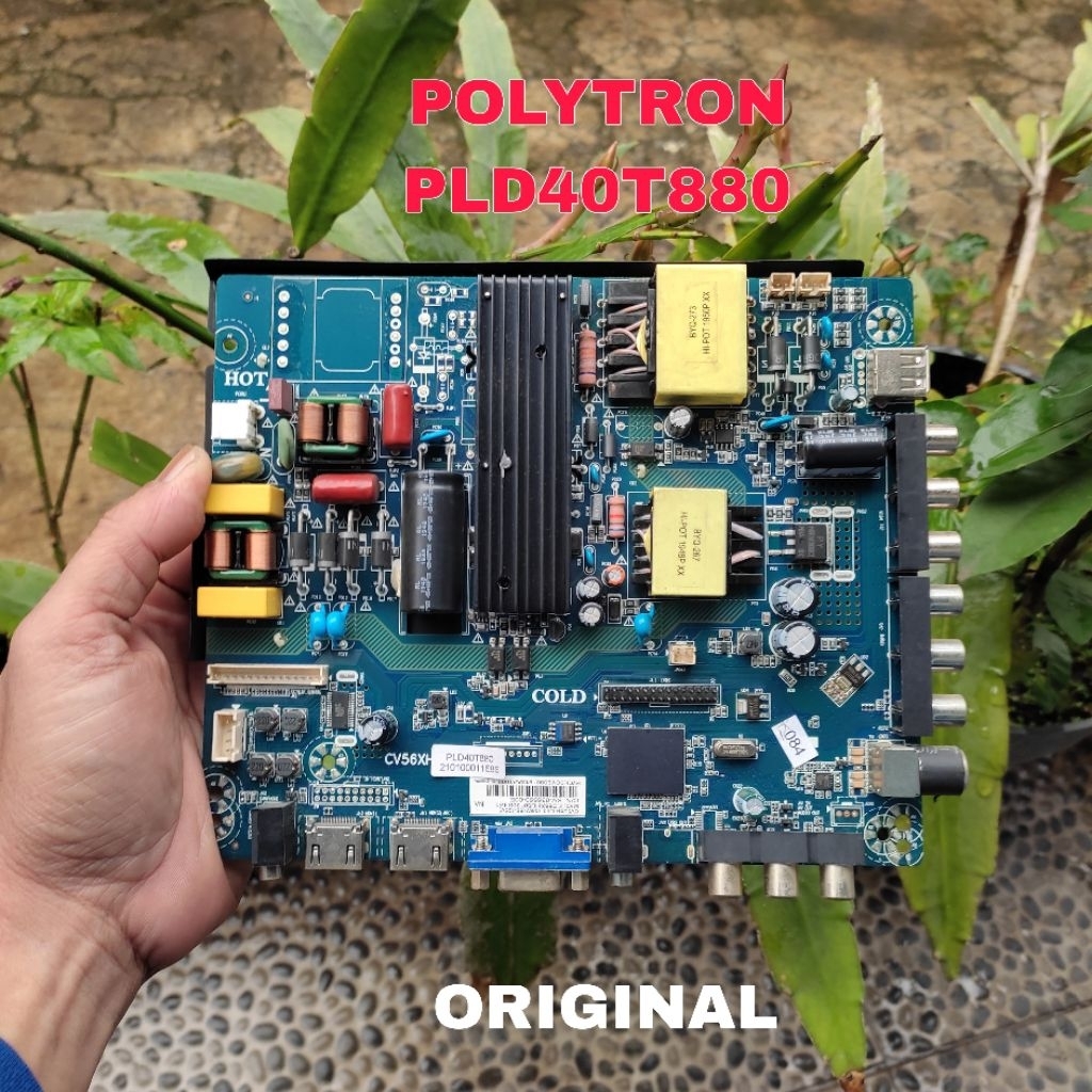 MB MAINBOARD/MESIN TV POLYTRON PLD 40T880 /40D880 ORIGINAL