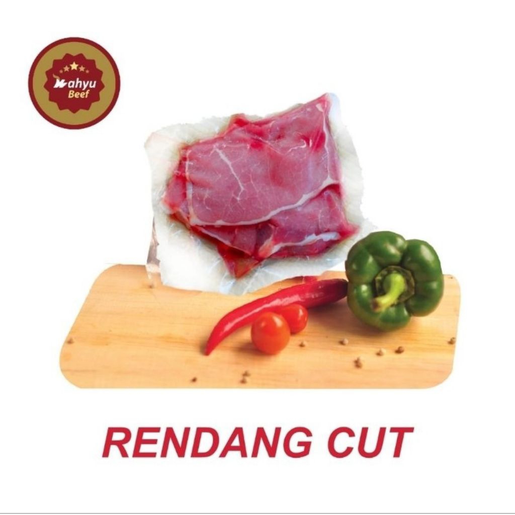 

RENDANG CUT - WAHYU BEEF DAGING SAPI ORGANIK - 500GR
