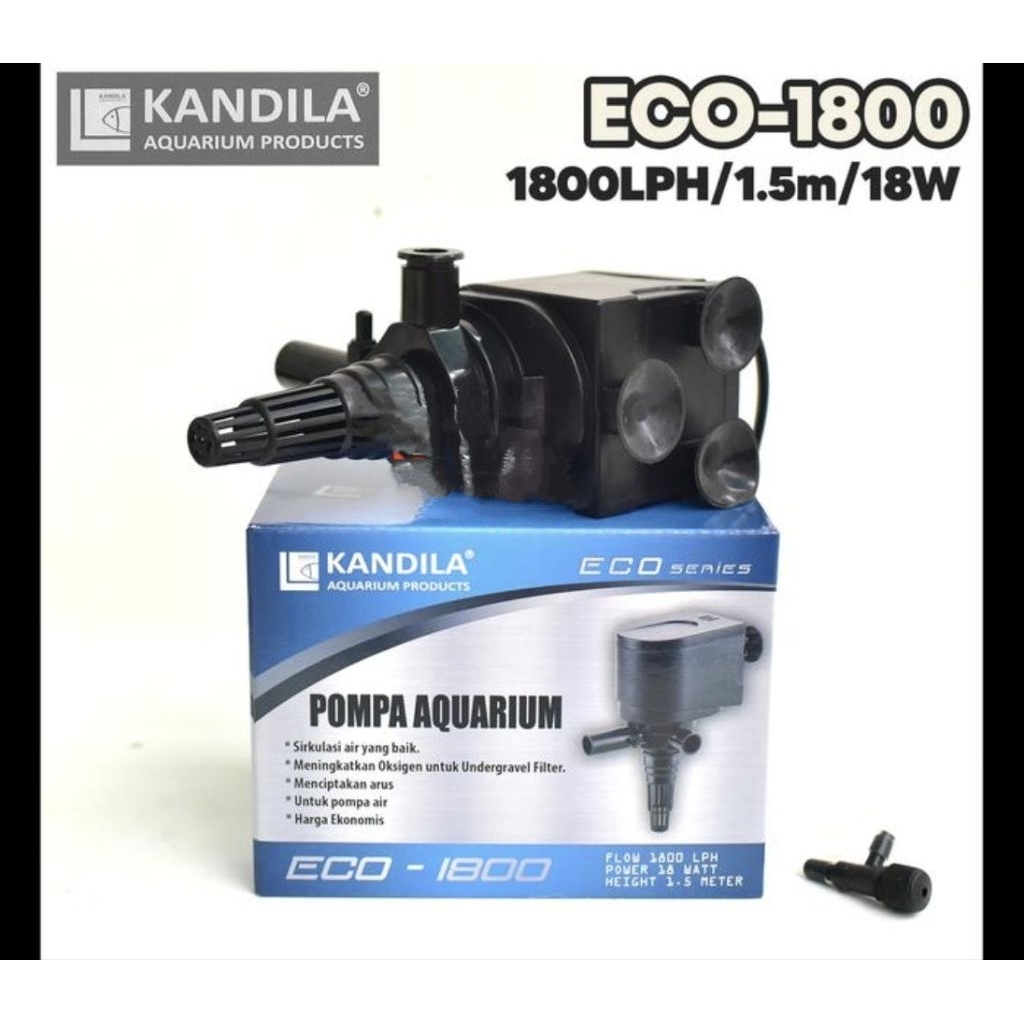 Power Head Kandila Eco 1800 pompa aquarium dan aquascape 1800 1800