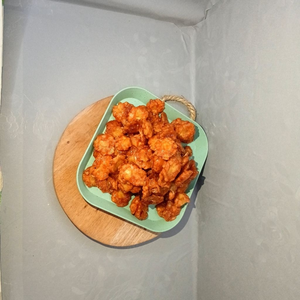 

Emping Melinjo Mini Pedas Manis – Camilan Tradisional 250gr, Cocok untuk Ngemil