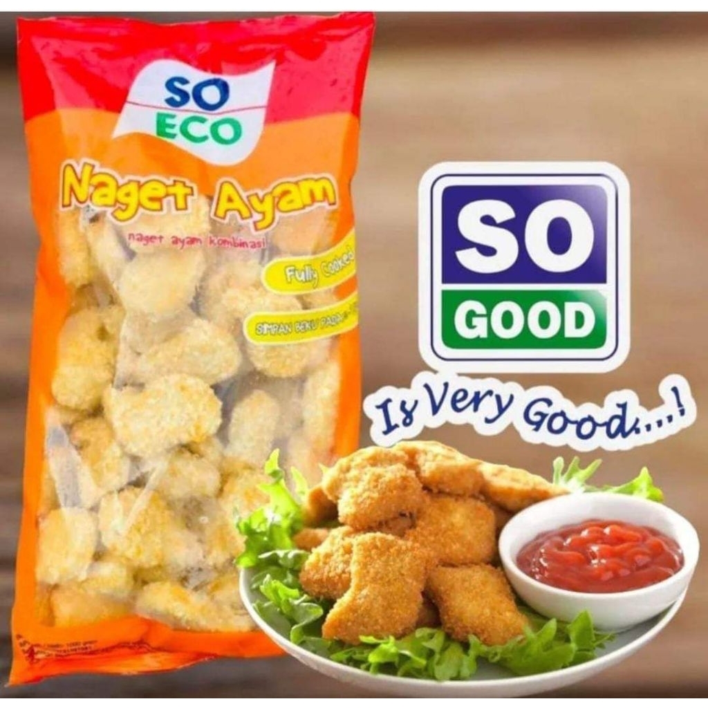 

Naget ayam soeco 1kg Frozen food bisa cod