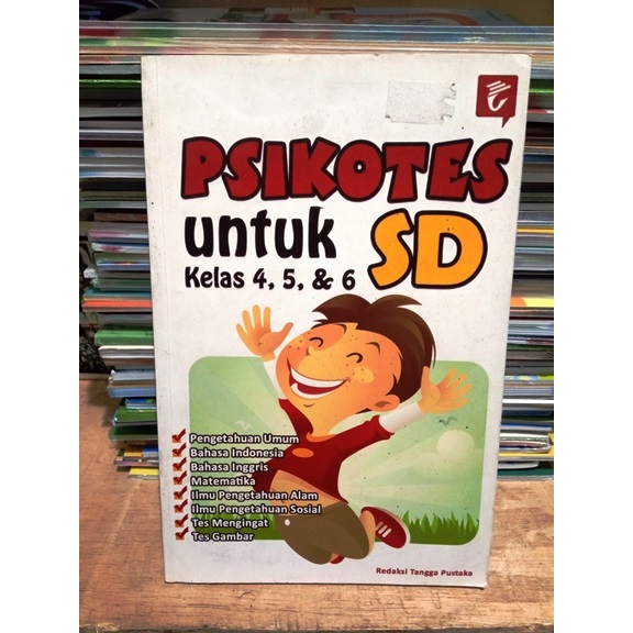 BUKU PSIKOTES UNTUK SD KELAS 4, 5, & 6