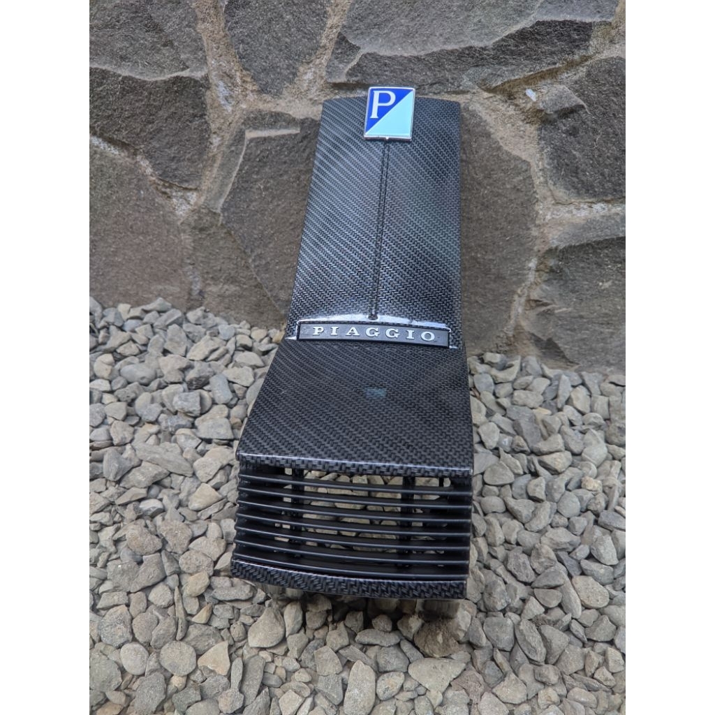 Hidung Dasi Vespa Spartan Carbon Vespa Px Excel Exclusive Spartan NPX New Px