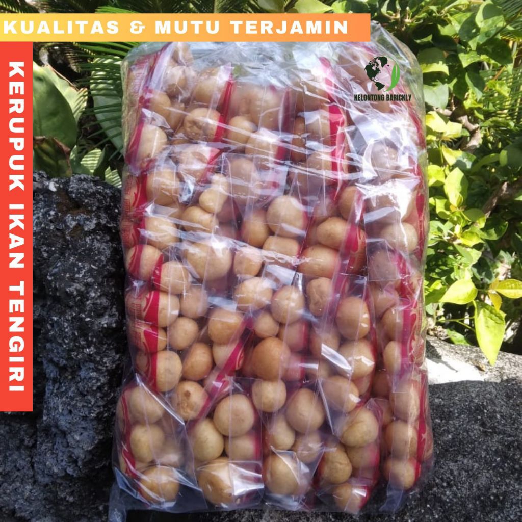 

KERUPUK IKAN TENGIRI 1 BALL KECIL / KRUPUK IKAN TENGIRI CAP DEWI IKAN / AMPLANG IKAN TENGIRI 1 BALL