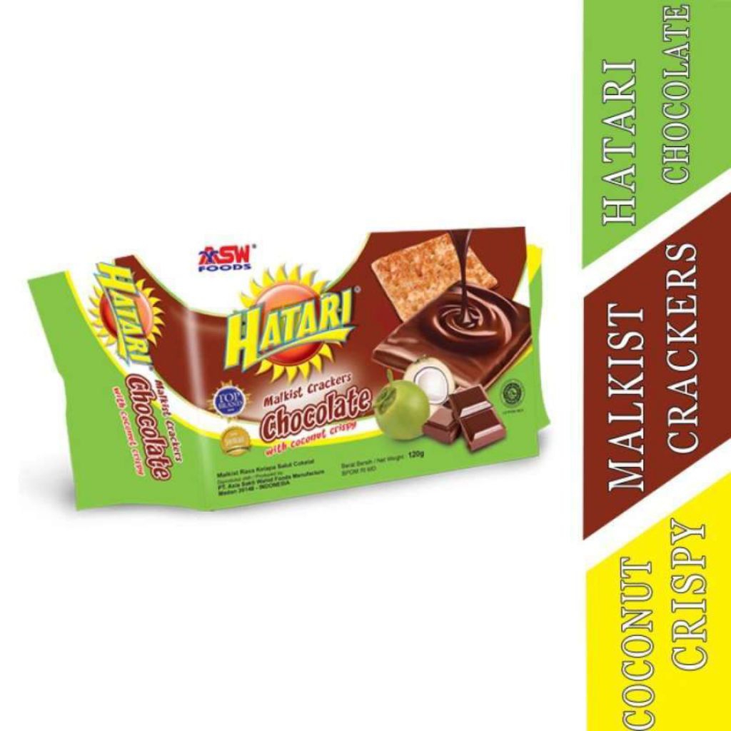 

Hatari Malkist Crackers Chocolate 120 gram