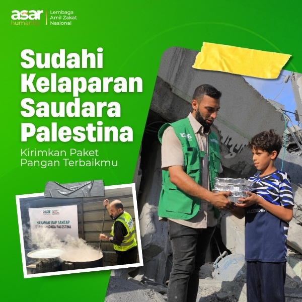 

ASAR Humanity - Paket Pangan Palestina - Bersama Sudahi Kelapran Saudara Palestina
