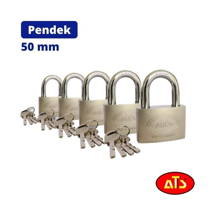 Gembok Kunci Pintu Pagar ATS 50 Pendek