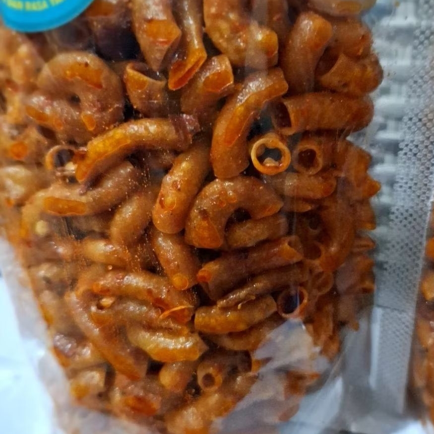 

1 kg makaroni bantet pedas cikruh