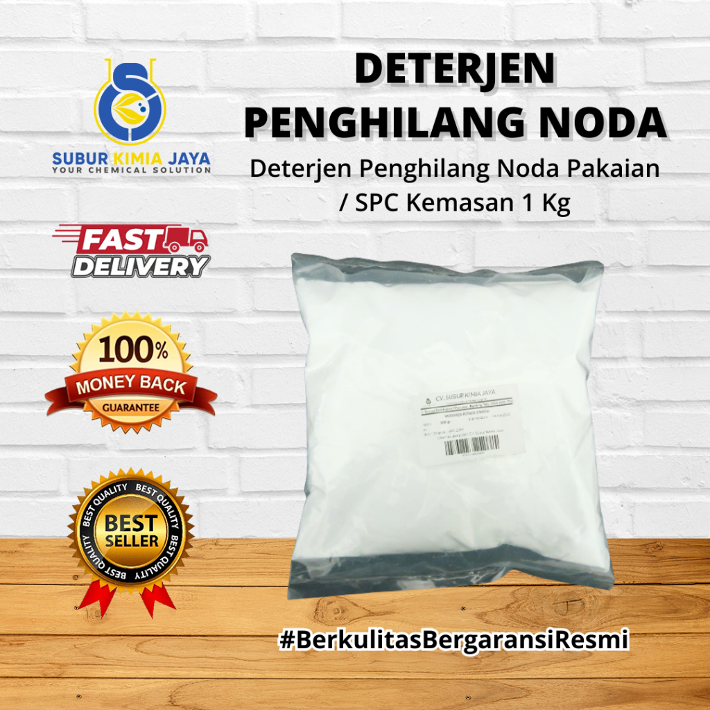 

Pemutih Pakaian / Detergent Penghilang Noda Pakaian / SPC 1 Kg Premium