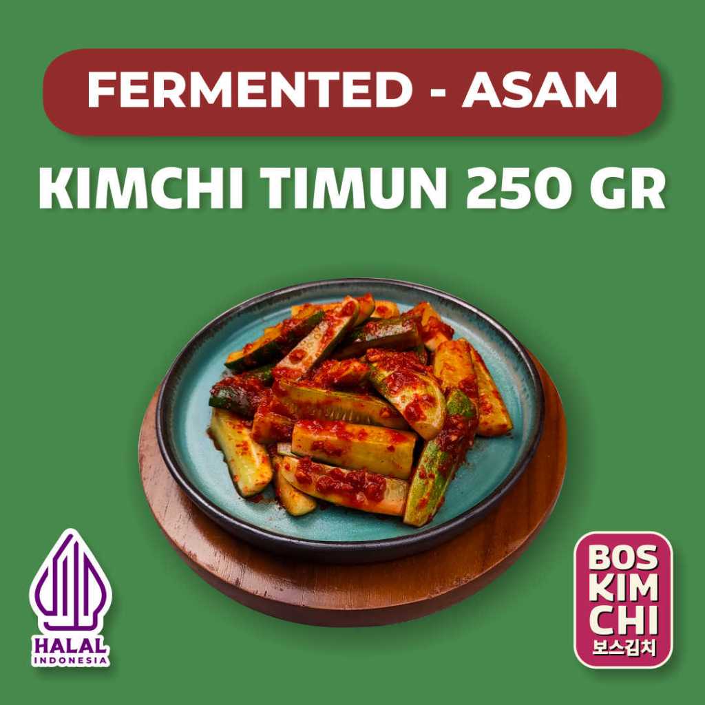 

Kimchi Timun 250 gr Asam | Boskimchi | Oi Kimchi Fermented
