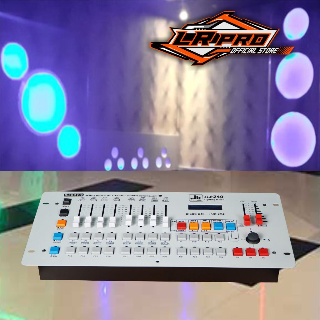 Lighting Mixer 240 Channel Jk Coustic J.LM 240