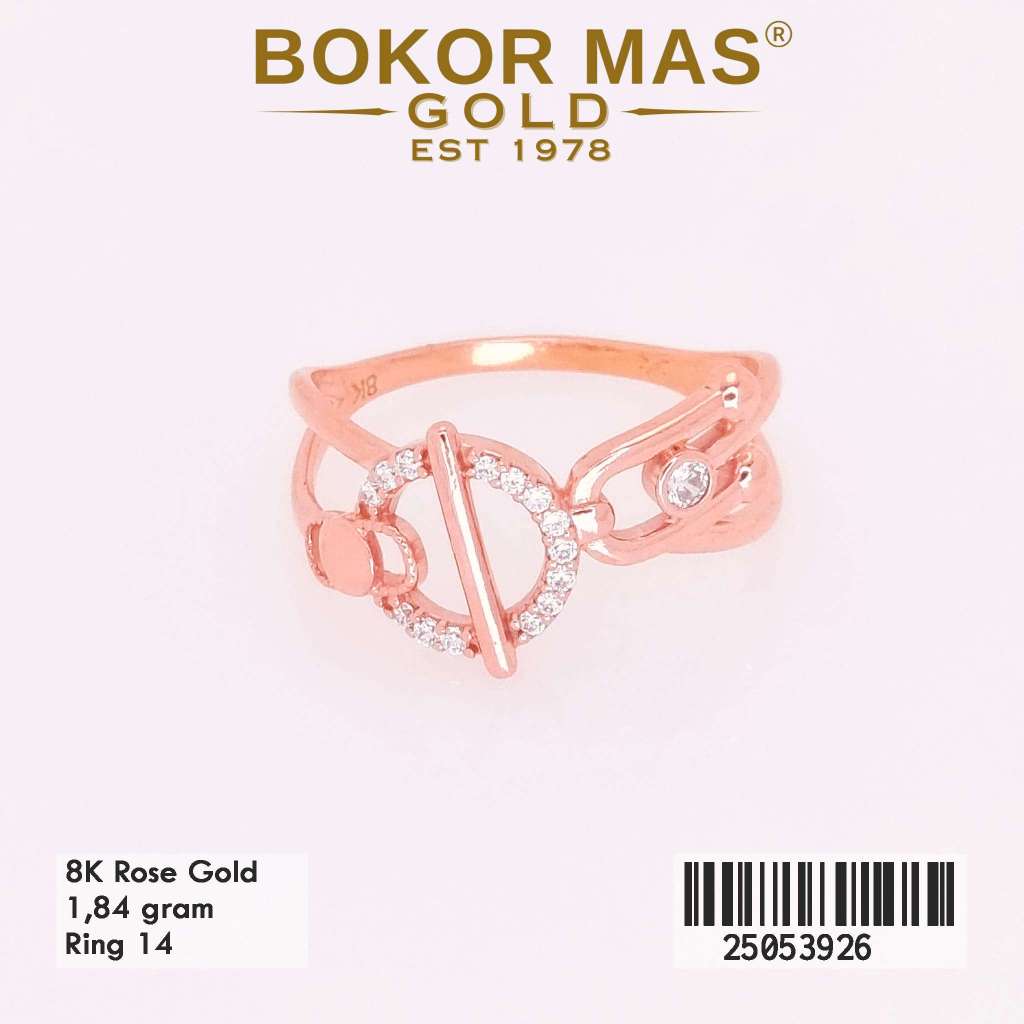 Cincin Permata Emas 375 8K 25053926 - BokorMas Gold