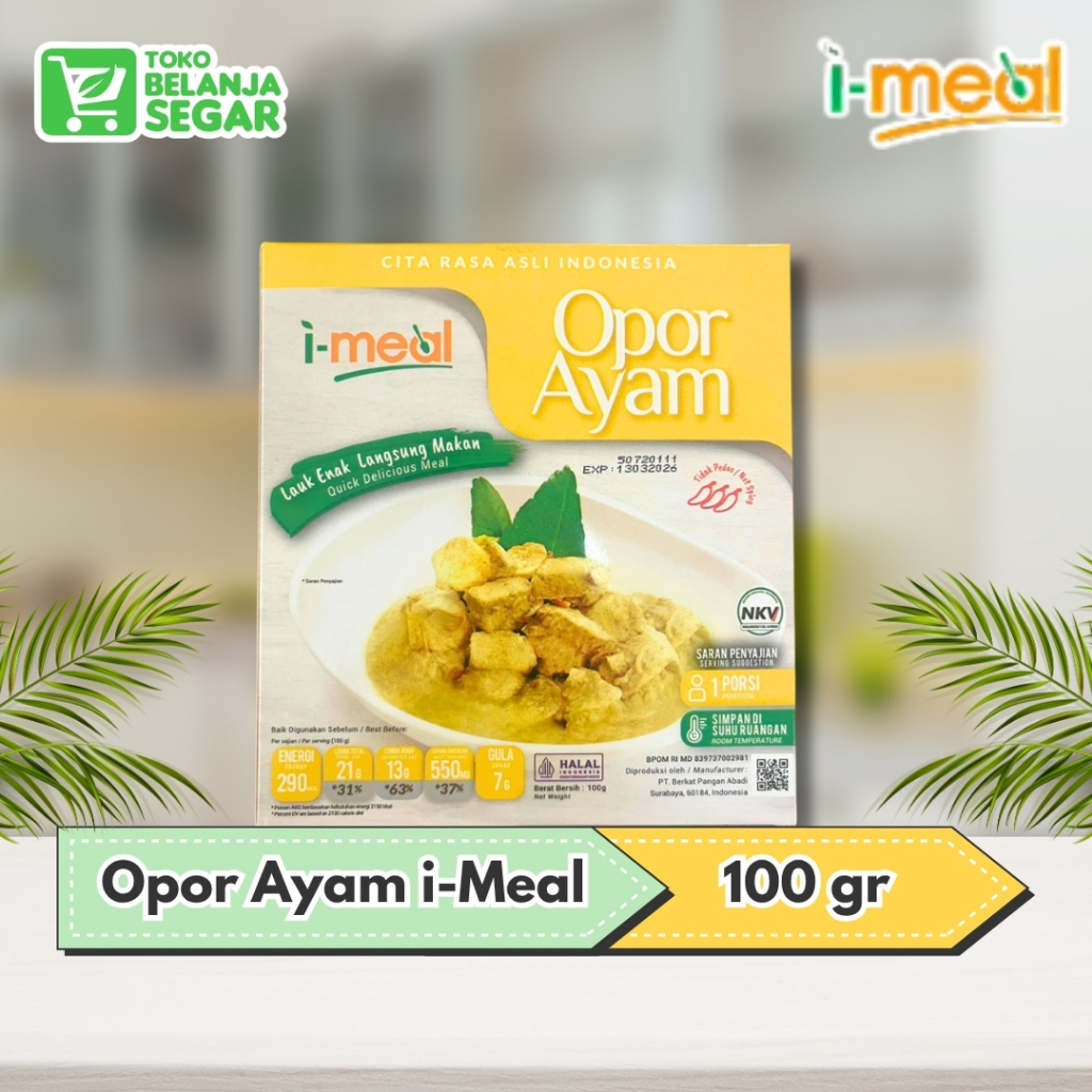 

Opor Ayam (100 gr) - I Meal