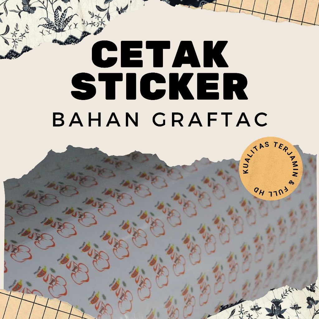 

Stiker Graftac Stiker Tahan Air STIKER dECALL Motor