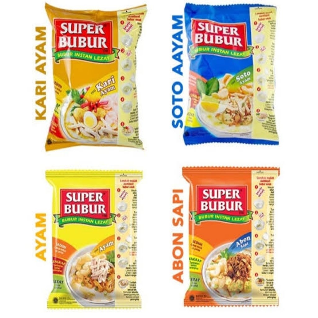 

Bubur instant SUPER BUBUR 45g