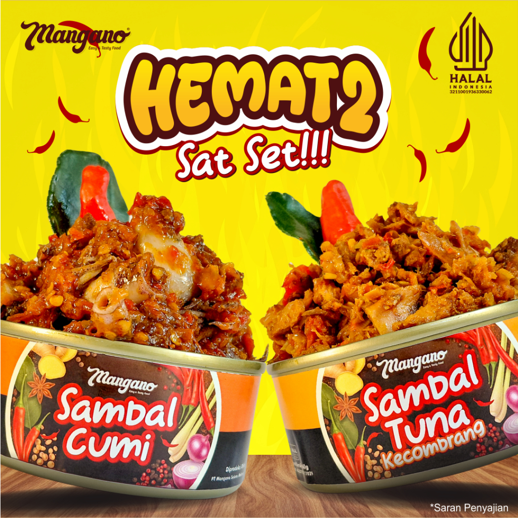 

Mangano Sambal Sat Set Instan Nagih Promo Hemat 2