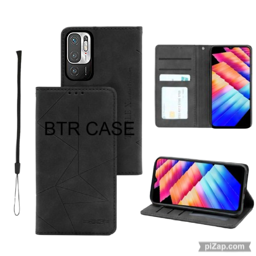 CASE HP XIAOMI POCO M3 PRO CASING DOMPET KULIT MOTIF FLIP COVER LEATHER SARUNG HP
