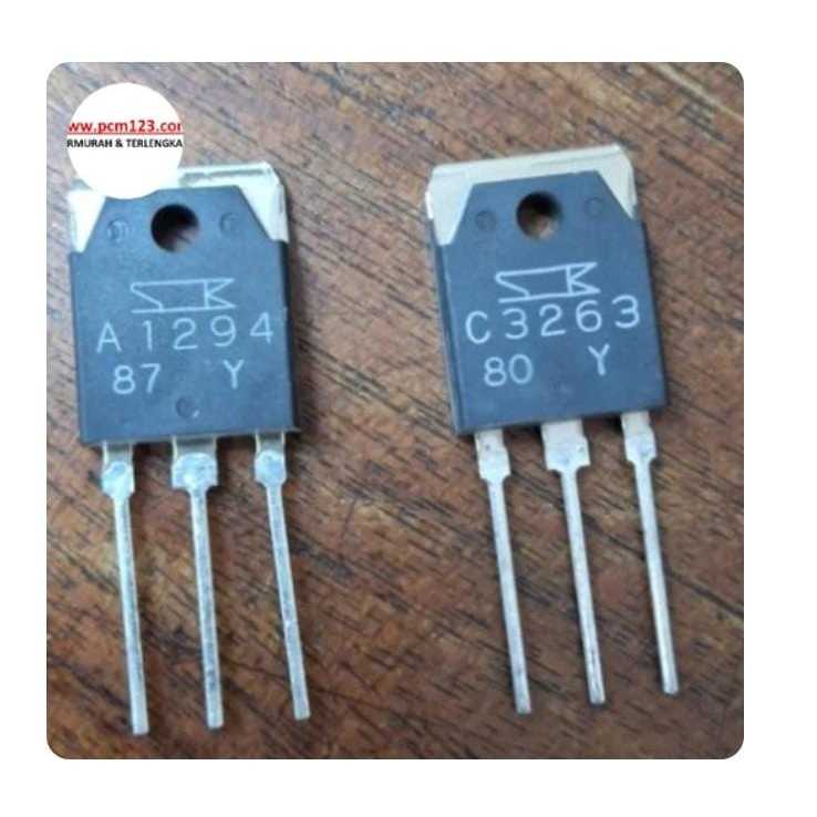 RG6548 transistor power tr 2sa1294 a 2sa 1294 a1294 c3263 2sc3263 c 2sc 3263 by PCM LTC GLODOK