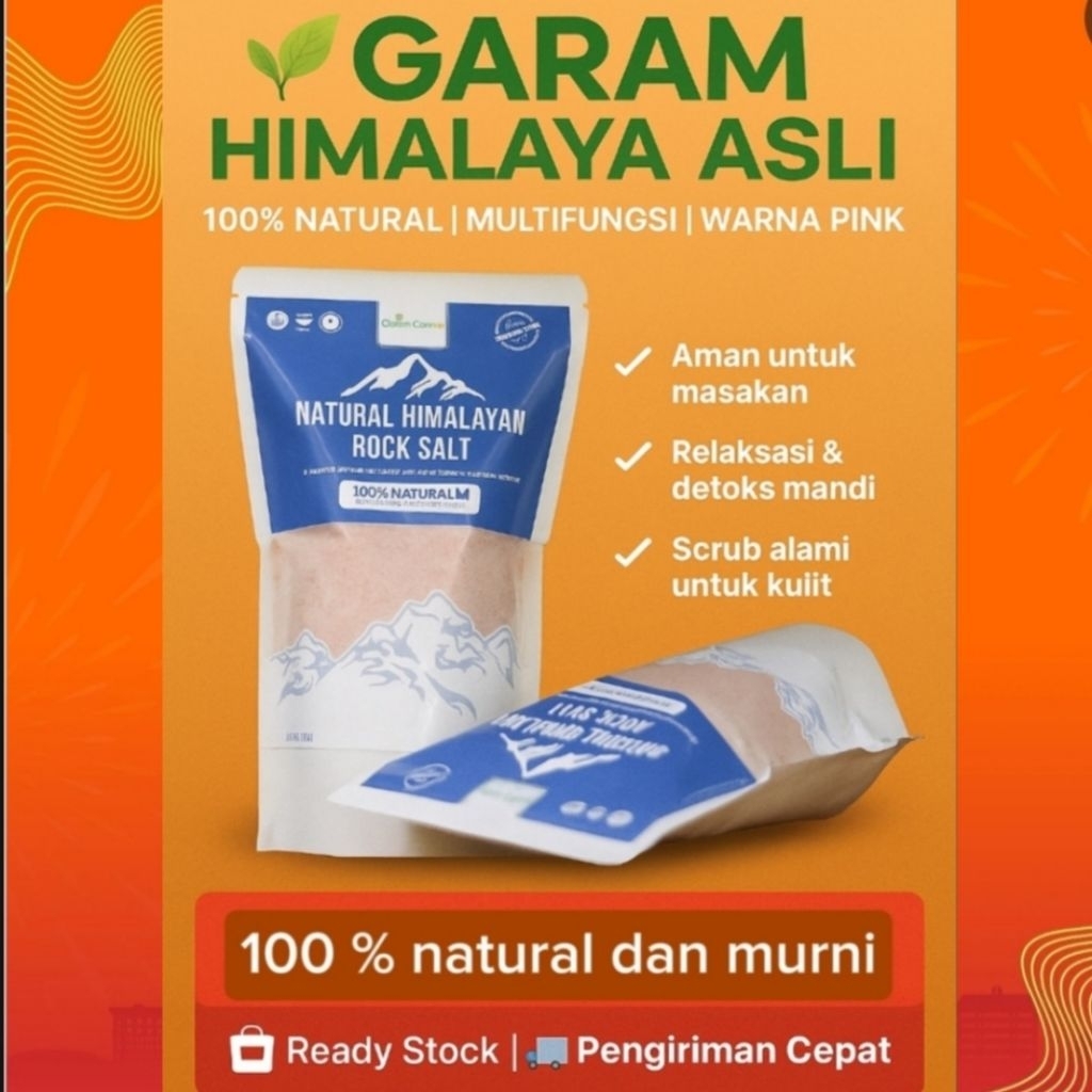 

Garam Himalaya Natural 500 gram Natural Himalayan Salt