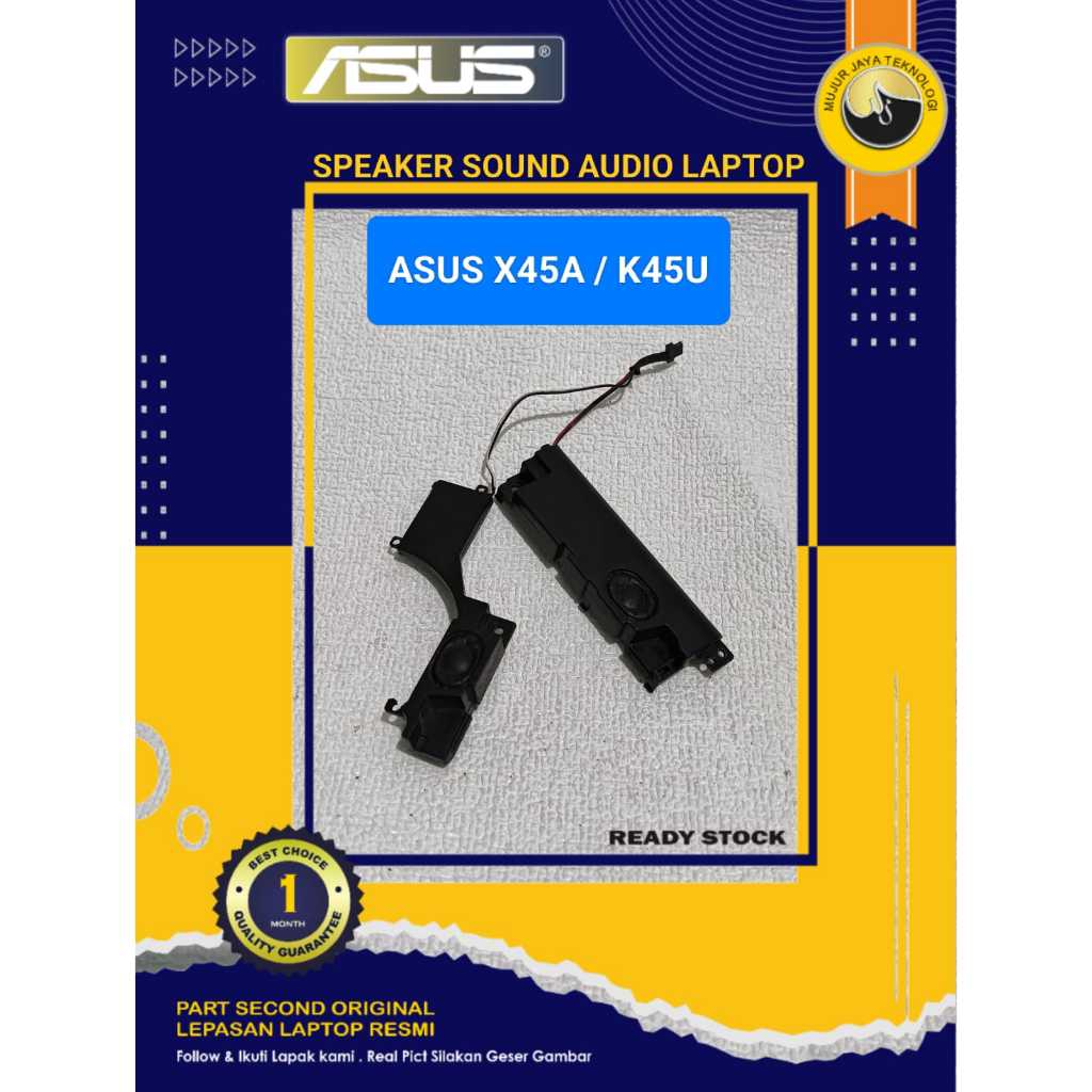 Speaker Sound Audio Laptop ASUS K45U K45A X45U X45A Original Second Tested