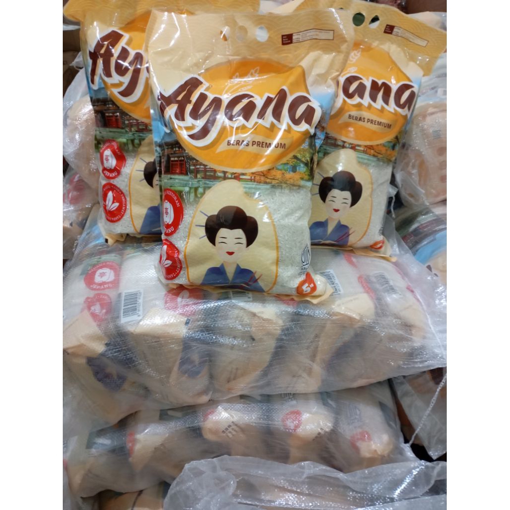 

Beras Ayana Gold @5kg x 3 pcs. TOTAL 15 KG