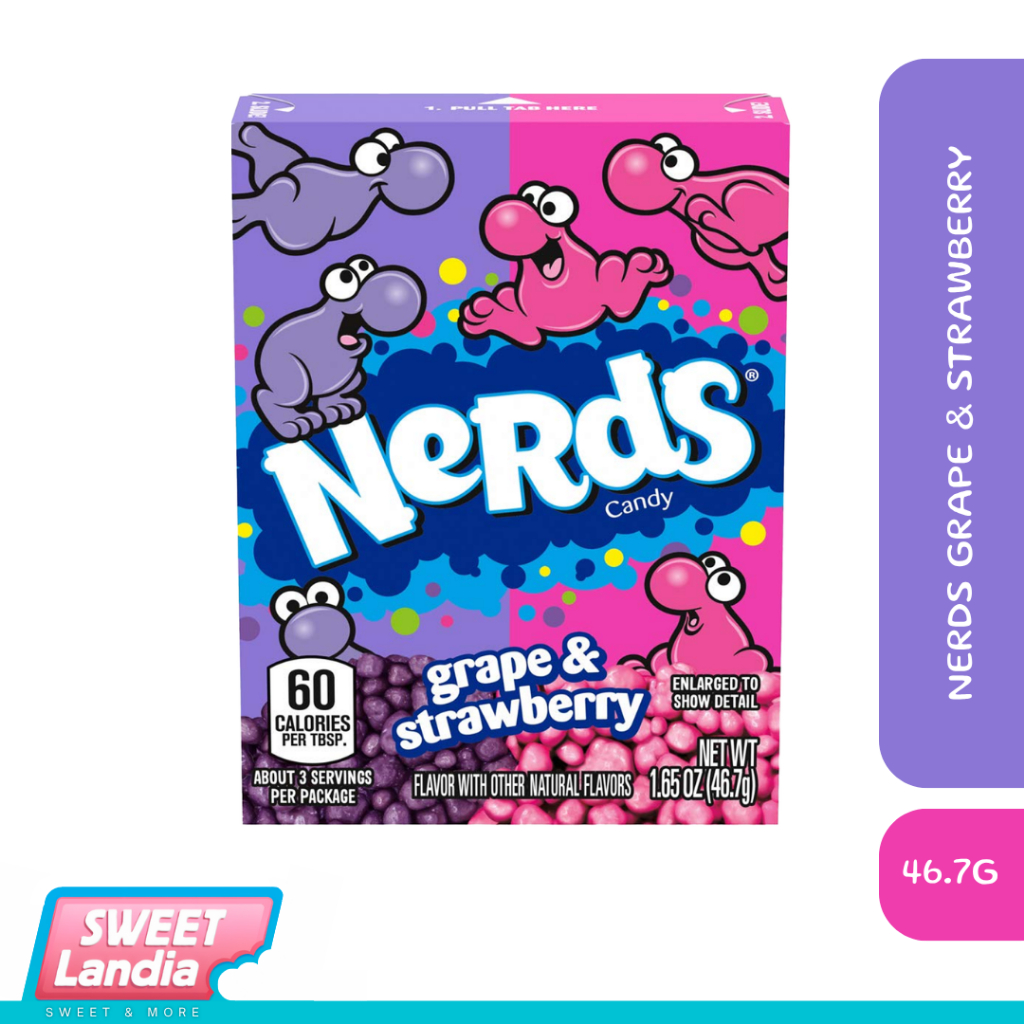 

Nerds Grape & Strawberry Candy 46.7g