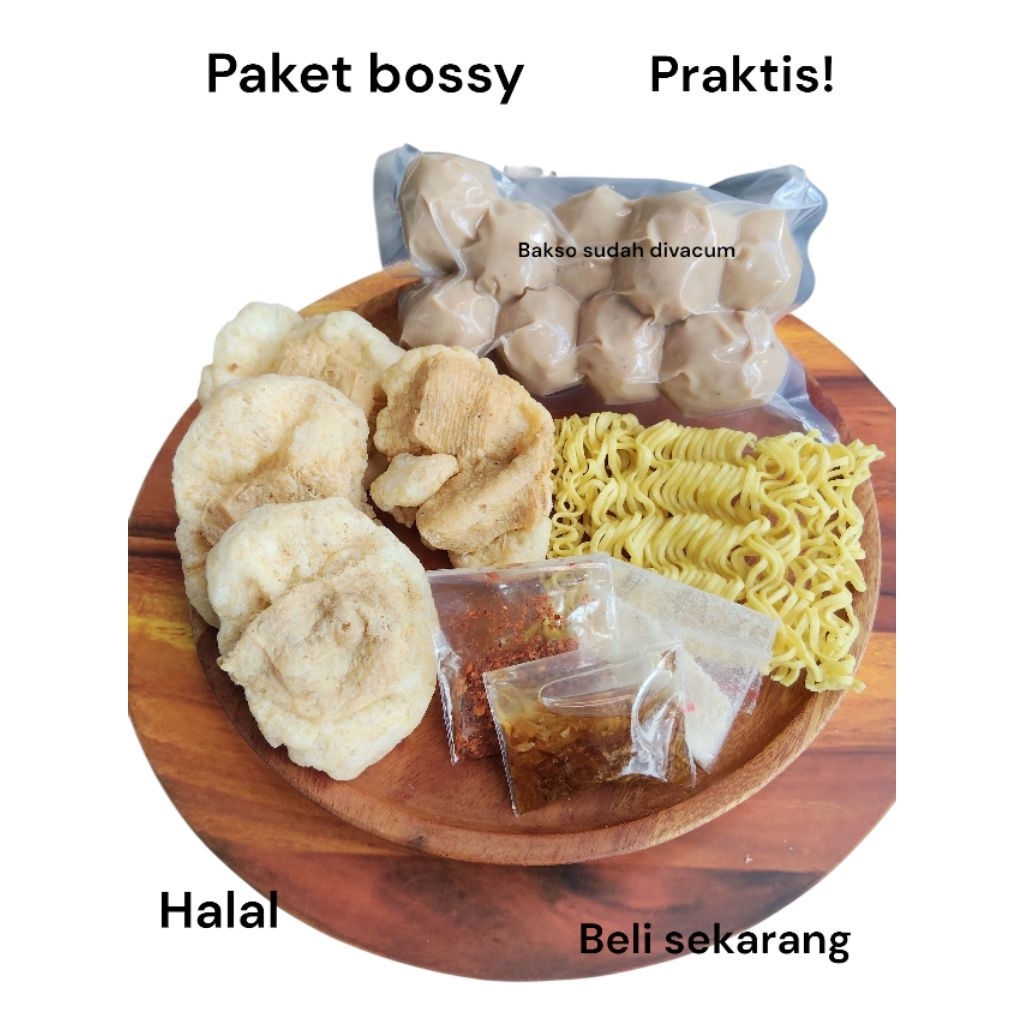 

Baso instan bossy/cuankie praktis enak[basobandung]