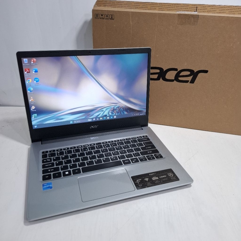 Laptop acer aspire 3 A314-35 Intel Celeron N5100 Ram 8gb ssd 256gb